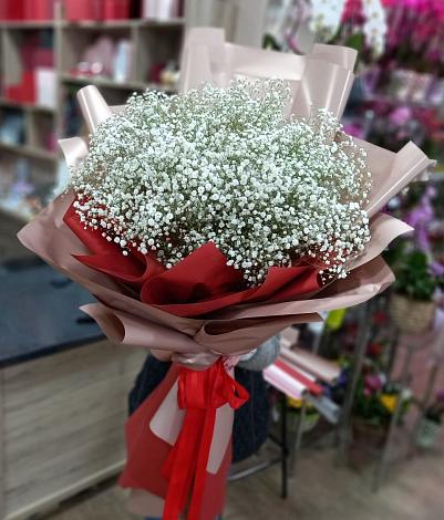 Букет цветов из: Гипсофила в Евсеево