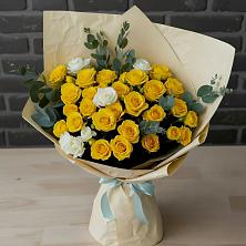 Букет цветов из:  Розы в Евсеево