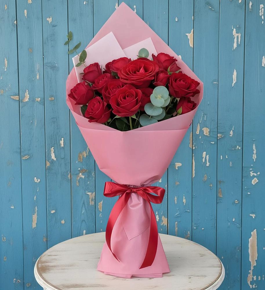 Букет цветов из: Розы в Евсеево