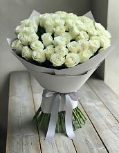 Букет 35 Белых роз в Евсеево