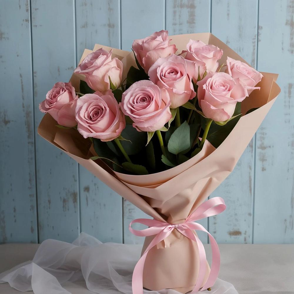 Букет цветов из: Розы в Евсеево