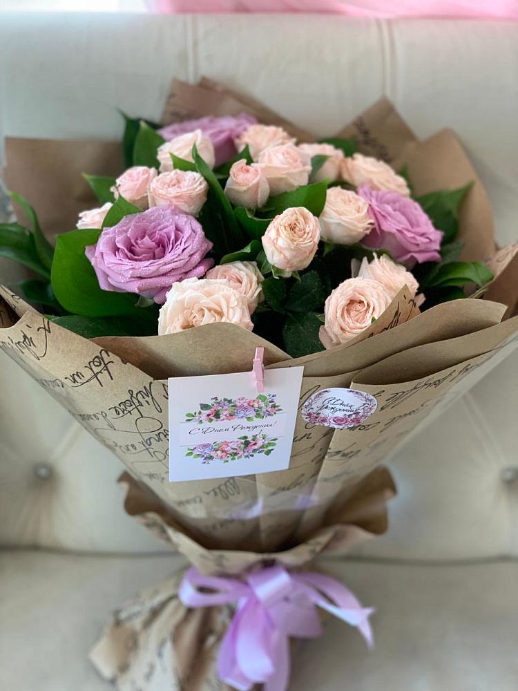 Букет цветов из: Розы в Евсеево