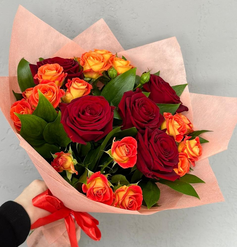 Букет Любовь и восторг в Евсеево