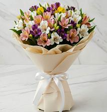 Букет цветов из:  Альстромерии в Евсеево