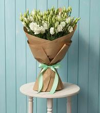 Букет цветов из:  Лизиантусы в Евсеево