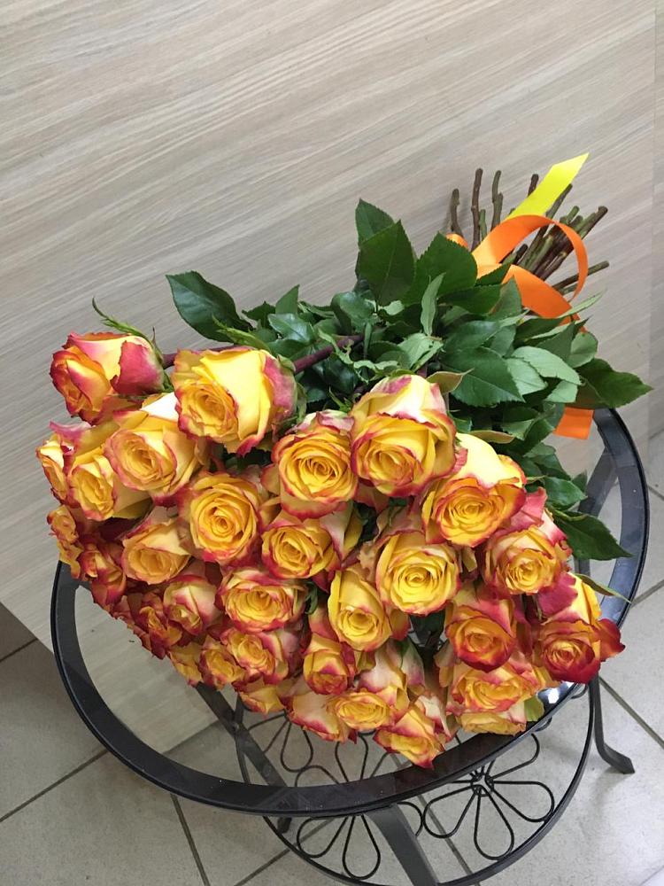 Букет Желтые розы в Евсеево