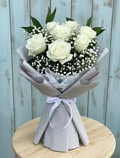Букет цветов из:  Розы в Евсеево