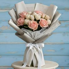 Букет цветов из:  Розы в Евсеево