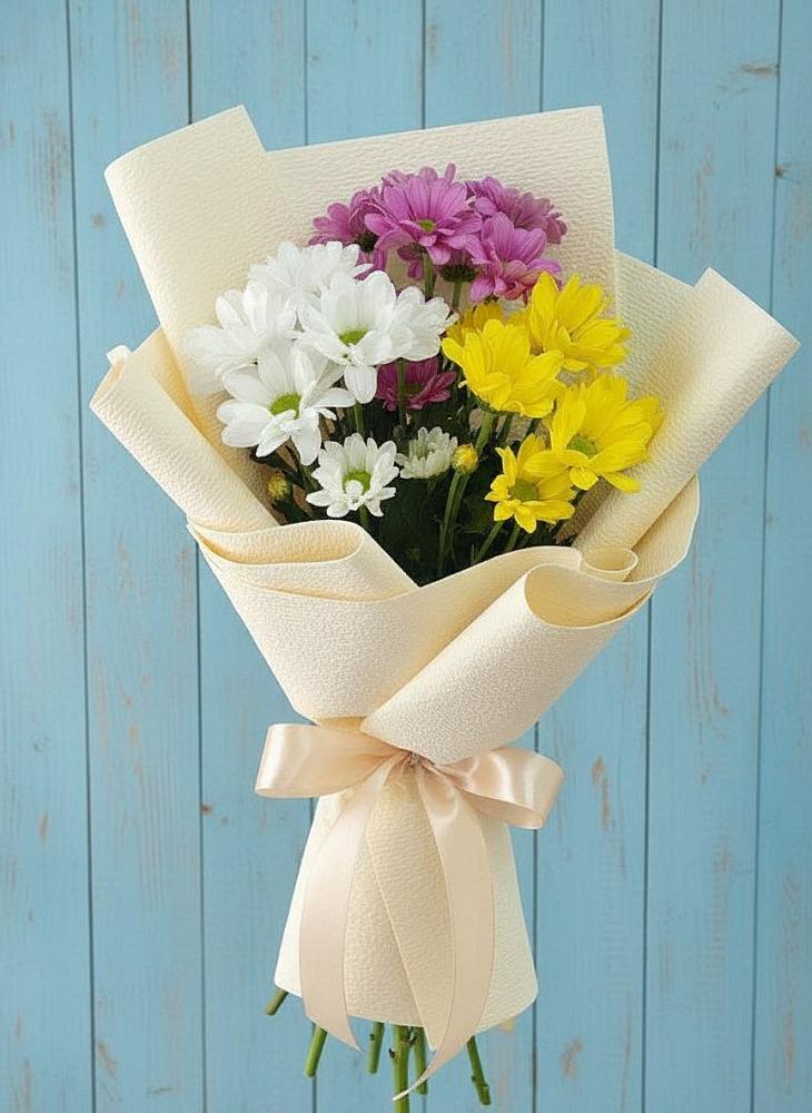 Букет цветов из: Хризантемы в Евсеево