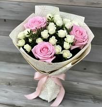 Букет цветов из:  Розы в Евсеево