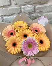 Букет цветов из:  Герберы #REPLACE_PRED# Евсеево