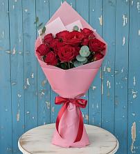 Букет цветов из:  Розы в Евсеево