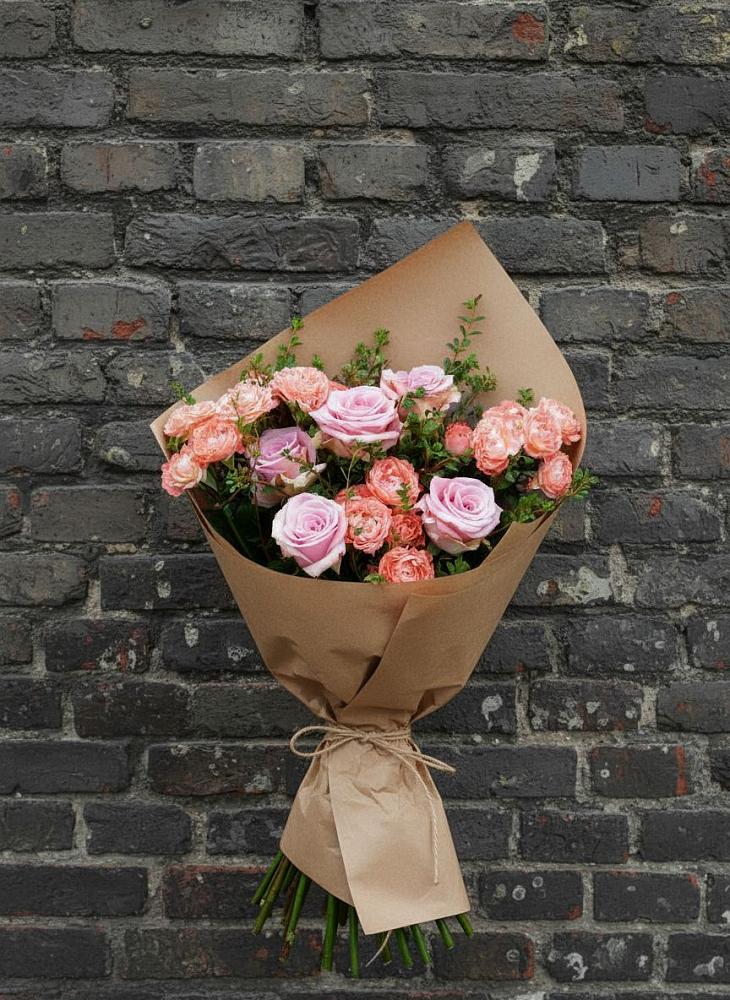 Букет цветов из: Розы в Евсеево