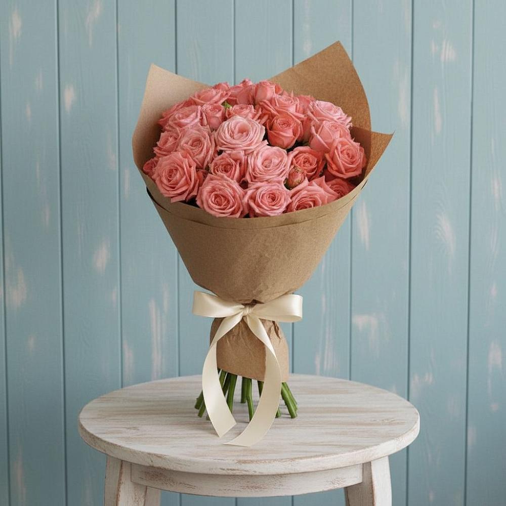 Букет цветов из: Розы в Евсеево