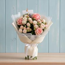 Букет цветов из:  Розы #REPLACE_PRED# Евсеево