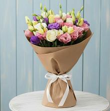 Букет цветов из:  Лизиантусы в Евсеево
