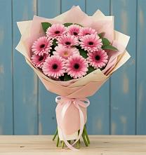 Букет цветов из:  Герберы в Евсеево